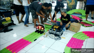 SERI 1 - Indonesia Cup 2014 Tamiya Mini 4WD on Make a GIF