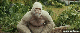 Rampage (2018) | George Vs Paavo | The Wildlife Sanctuary [1080p] on ...