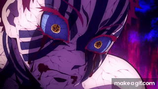 DEMON SLAYER | MUZAN KIBUTSUJI PUNISHED AKAZA on Make a GIF