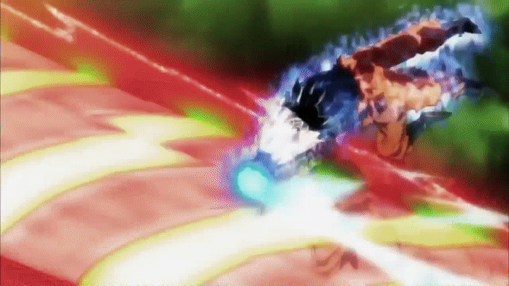 Ultra Instinct Goku vs Kefla Epic Kamehameha to the face on Make a GIF.