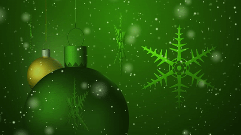 Christmas background seamless loop green on Make a GIF