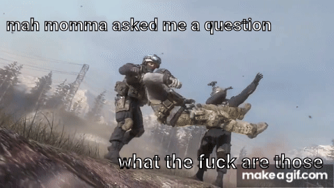 COD MW2 Ghost and Roach Death Scene on Make a GIF