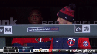 Byron Buxton Hits Walk-Off HR And Has ELECTRIC Reaction! on Make a GIF