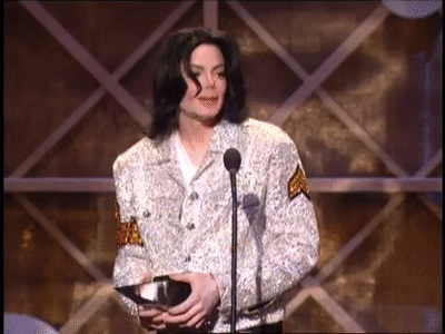 Michael Jackson wins Century Award-AMA 2002 on Make a GIF