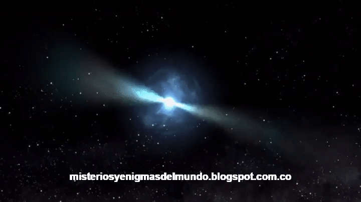 Planeta de púlsar - Orbitando estrella de neutrones on Make a GIF