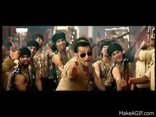 salman khan dancing with mallika khan on Make a GIF