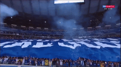 🎬 ASSISTA O ESPETÁCULO DA TORCIDA DO CRUZEIRO NA FINAL DA COPA DO BRASIL  CONTRA O FLAMENGO on Make a GIF