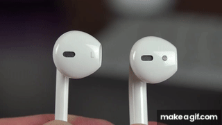 Apple AirPods: Unboxing & Review on Make a GIF