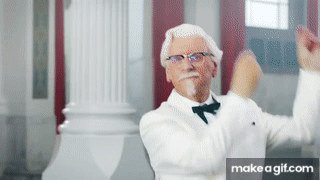 KFC | Dance Is The Hidden Language Of Hunger | Chicken & Waffles on Make a  GIF