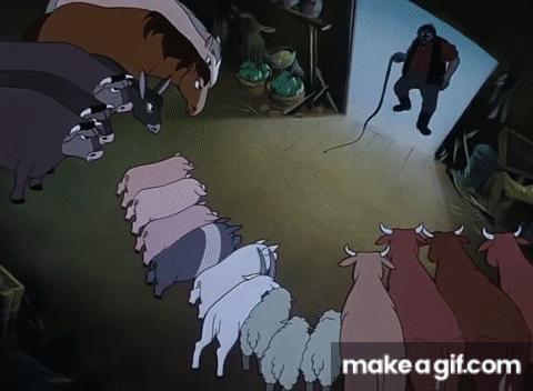 George Orwell's Animal Farm Animation (Full Movie) on Make a GIF George Orwell's Animal Farm Animation (Full Movie) on Make a GIF