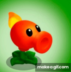 Fire pea on Make a GIF