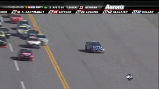 2009 NASCAR Talladega Nationwide Race Matt Kenseth Flips and Rolls HD on  Make a GIF
