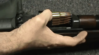How to load the M1 Garand the US Army way on Make a GIF.