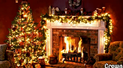 Best Christmas Music With A Holiday Christmas Tree And Fireplace ...