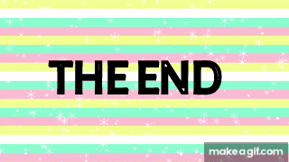 the end background gif