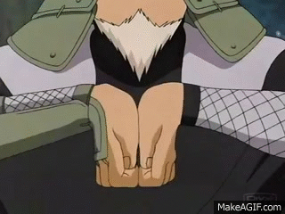 Hokage Hand Seal - Naruto on Make a GIF