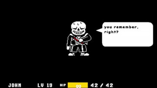 Undertale - Ultra-Sans Fight (Fan-made) animated gif