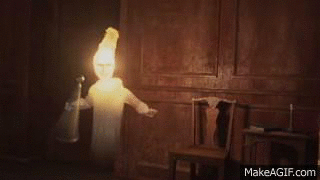 Jimmy Carrey as the Ghost of Christmas Past on Make a GIF