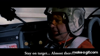 Star Wars IV - Almost there on Make a GIF