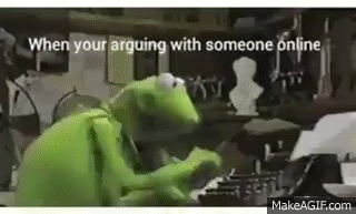 People arguing online, Funny GIF - GIFPoster