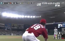 坂本勇人 前田健太とマエケン体操 14オールスター On Make A Gif