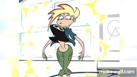 Johnny Test Transforms Into Girl Hd On Make A Gif