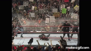 Stone Cold" Steve Austin gives The Corporation a beer bath ...
