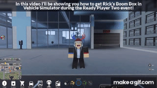 Como Ganhar o item [Rick's Boom Box] Ready Player Two [Roblox