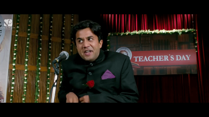 Chatur's speech - Funny scene | 3 Idiots | Aamir Khan | R Madhavan |  Sharman Joshi | Omi Vaidya on Make a GIF