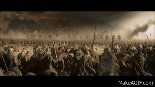 Lotr The Return Of The King Extended Edition The Battle Of The Pelennor Fields On Make A Gif