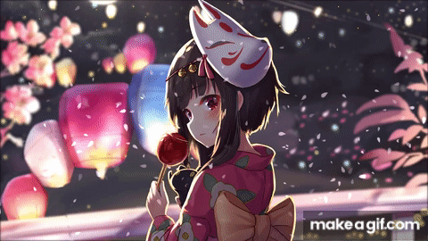 Manga girl - Pastel tones - Free animated GIF - PicMix