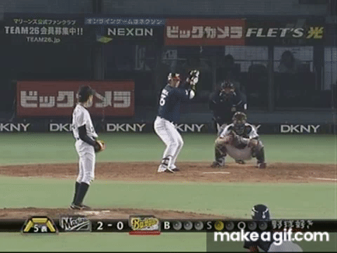 渡辺俊介投手の美しいピッチング