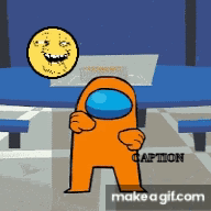 amog us on Make a GIF