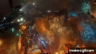 Gipsy Danger vs Leatherback - Fight Scene - Pacific Rim (2013) Movie ...