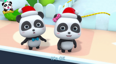 Baby Panda Eats Sour Candy Monster Cars Lose In Car Race Christmas Song Babybus On Make A Gif
