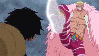 One Piece Luffy Vs Doflamingo Clash Of Conquer Hakis Episode 723 Hd ワンピース ドフラミンゴvsルフィ On Make A Gif