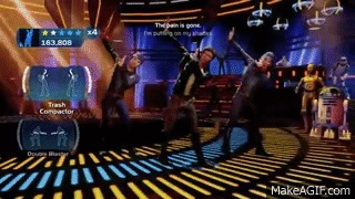 Kinect Star Wars "I'm Han Solo" Dancing on Make a GIF