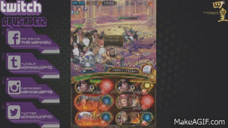 トレクル コロシアム カオス アプー1 5回の攻略 Optc Colosseum Chaos Stages 1 5 Apu Walkthrogh On Make A Gif