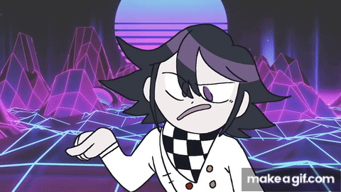 Kokichi Animation on Make a GIF