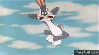 LOONEY TUNES Looney Toons Falling Hare Bugs Bunny 1943 LOONEY TUNES Looney Toons Falling Hare Bugs Bunny 1943