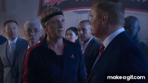 All Johnny Lawrence Scenes: COBRA KAI SEASON 5 on Make a GIF