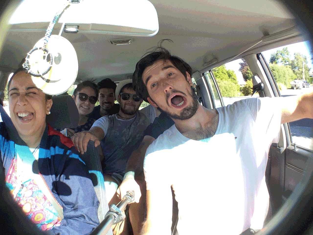 Car ride gif