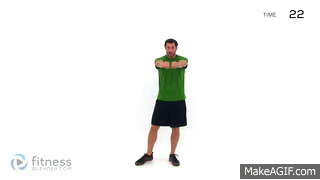 Total Body Warm Up Cardio 5 Minute Warm Up Workout On Make A Gif