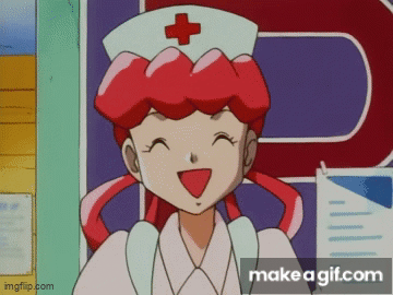 Pokemon - Nurse Joy on Make a GIF