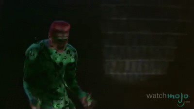 Silly Riddler Gif the riddler on Make a GIF