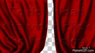 Red Curtain Closing Opening Transition 2 Style On Make A Gif
