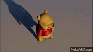 Winnie the Pooh Dancing to Pitbull - My remix on Make a GIF