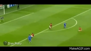 Gran gol de Cristiano Ronaldo al Galatasaray on Make a GIF