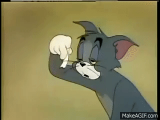 Tom and Jerry - Sleepy Tom on Make a GIF