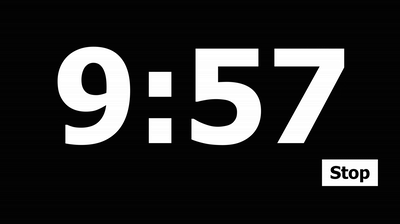 10 Minute Countdown Timer on Make a GIF